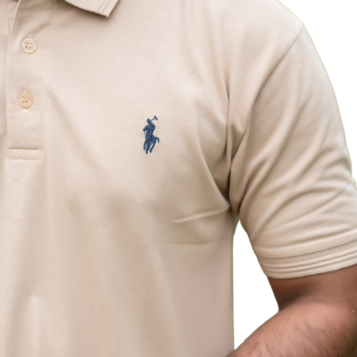 Ralph Lauren Beige Polo Shirt – Classic Style and Comfort