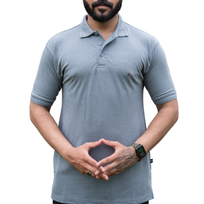 Tommy Hilfiger Gray Polo Shirt