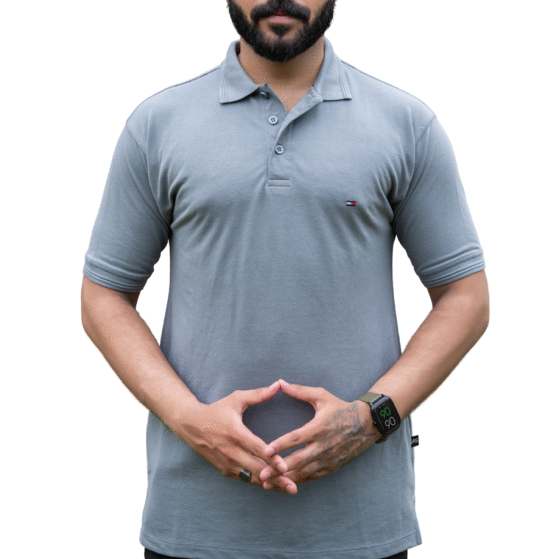 Tommy Hilfiger Gray Polo Shirt