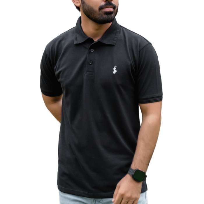 Men's Black Polo Shirt