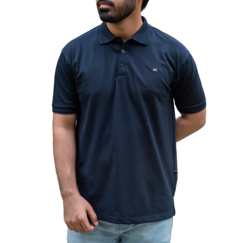 Tommy Hilfiger Men's Navy Blue Polo Shirt