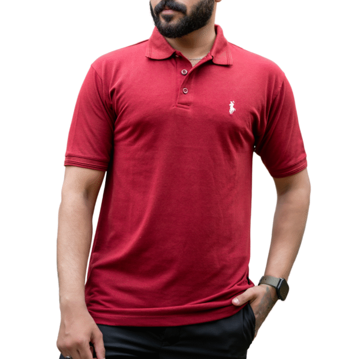 U.S. Polo Assn. Maroon Polo Shirt – Classic & Stylish