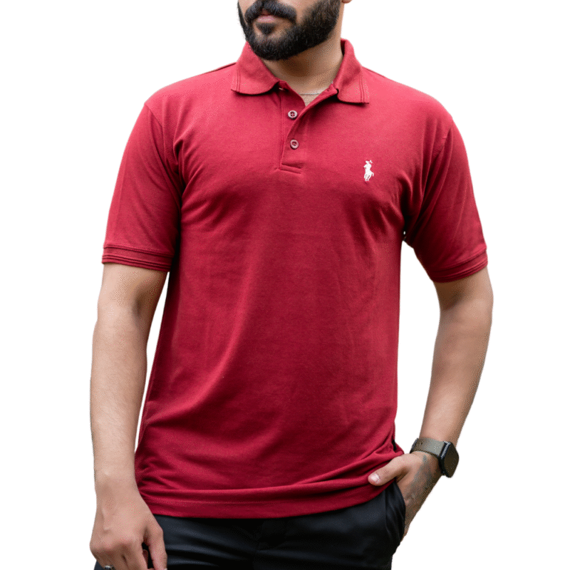 U.S. Polo Assn. Maroon Polo Shirt – Classic & Stylish