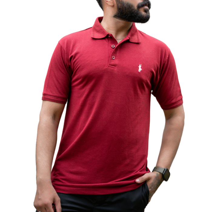 U.S. Polo Assn. Maroon Polo Shirt – Classic & Stylish
