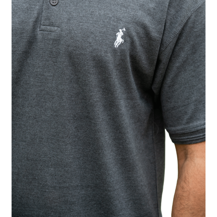 Men's Classic Grey Polo Shirt